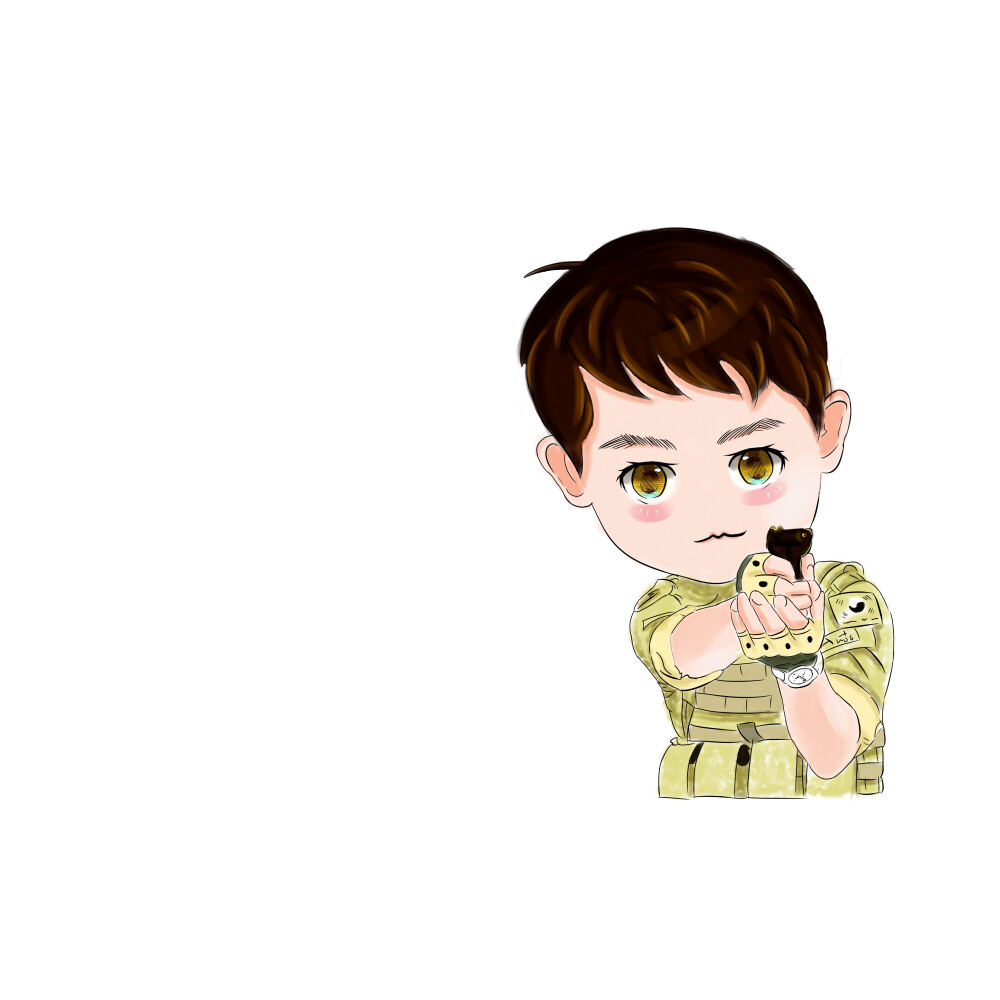 宋仲基手绘太阳的后裔