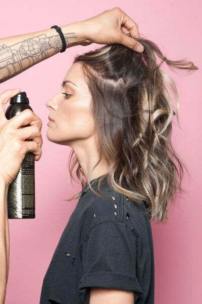 rab a can of texturizing spray or dry shampoo — Tran prefers Oribe's Dry Texture Spray — and blast the roots of your hair, holding the spray 12 inches away from your head. Go section by section, and…