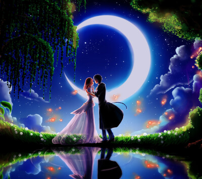 花前月下，我们最美