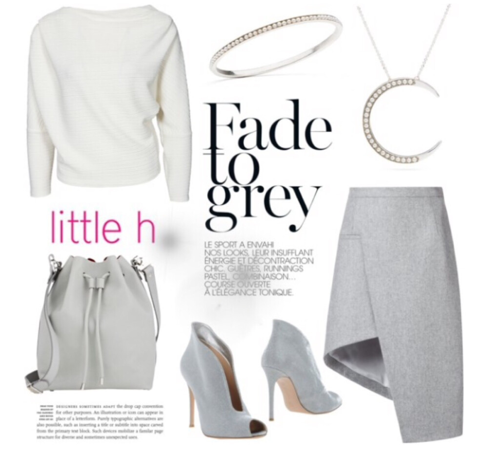 Fade to grey by Little h Jewelry