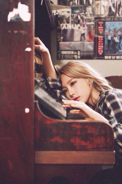 #少女时代# #金泰妍# #Taeyeon# 美如画报的抽抽～