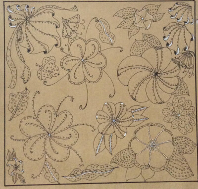 #禅绕画# 陌上花开 可缓缓归