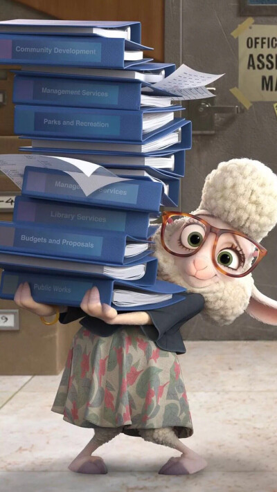 #疯狂动物城#羊副市长