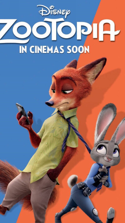 #疯狂动物城#朱迪-&尼克