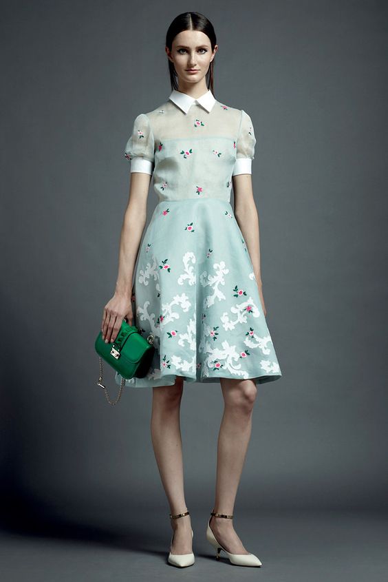 服装 连衣裙 Valentino Resort 2013 Fashion Show 