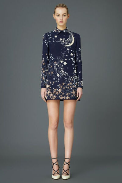 服装 星空 Valentino Pre-Fall 2015 Fashion Show