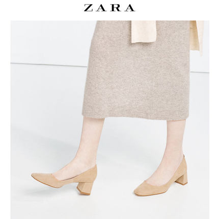 ZARA 女鞋 中跟鞋 12211101107