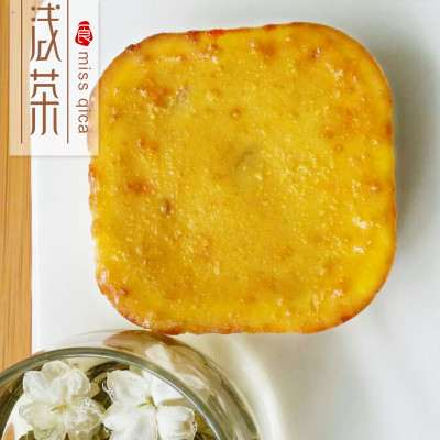 【浅茶_芒果重芝士蛋糕120克】手工现做无添加下午茶休闲零食点心