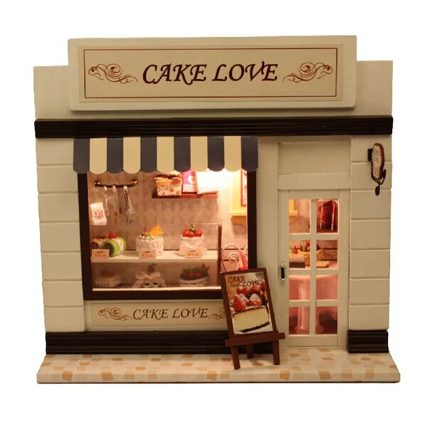 【DIY拼装小屋】
蛋糕店的甜蜜故事