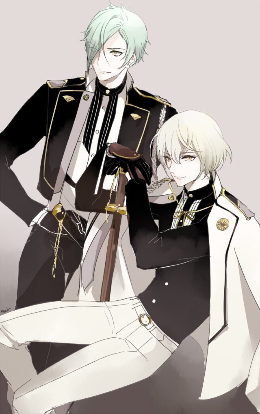 髭切膝丸pixiv刀剑乱舞