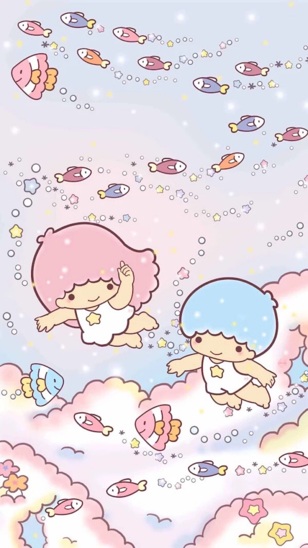 Little twin stars 双子星 壁纸～*