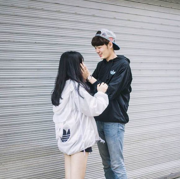 情头。黑白。韩流