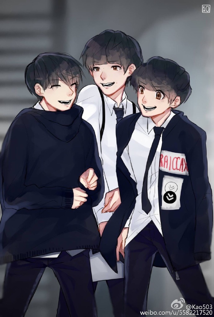 ed haha but it so cute #超少年密码_findingsoul##tfboys三人同行