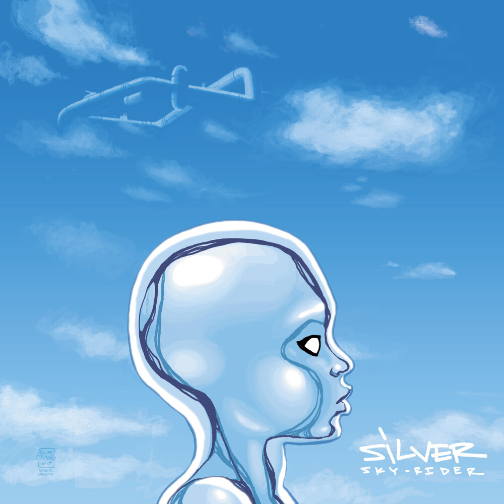 Silver Surfer Hip-Hop Variant by Cliff Chiang