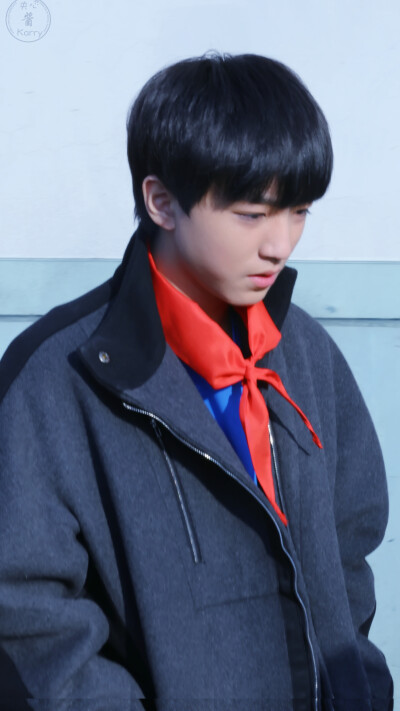 #王俊凯# #TFBOYS王俊凯# #TFBOYS#151228 步步高广告拍摄cr：夹心Karry酱