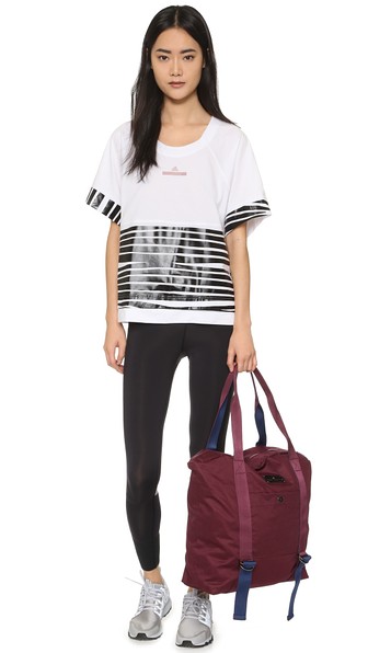 adidas by Stella McCartney Essentials 斑马纹 T 恤