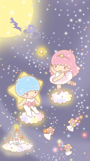 Little twin stars 双子星 壁纸～*