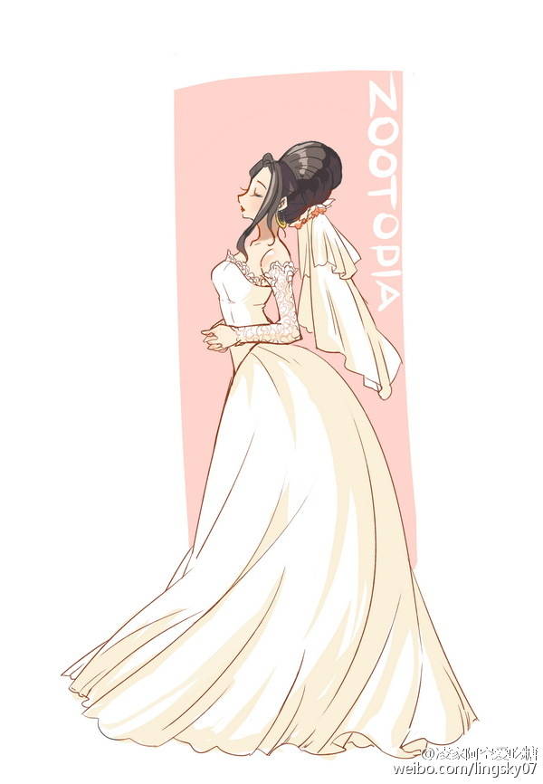 #疯狂动物城#大小姐拟人