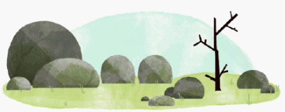 今日Google Doodle，春分