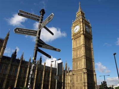 伦敦大本钟。