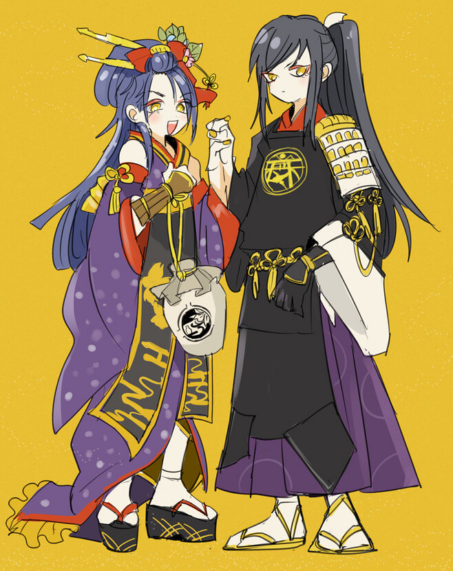 刀剑乱舞#太郎太刀#次郎太刀