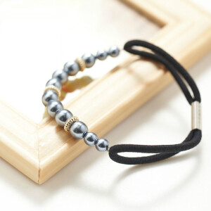 韩国头饰发饰日韩淑女珍珠扎头发头绳发绳发圈橡皮筋皮套皮圈