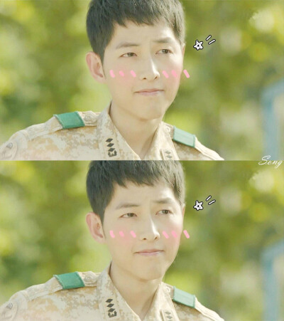 #太阳的后裔# #태양의후예# #双宋CP# #宋仲基# #宋慧乔# Descendants of the sun ♡ cr：logo 大头！！