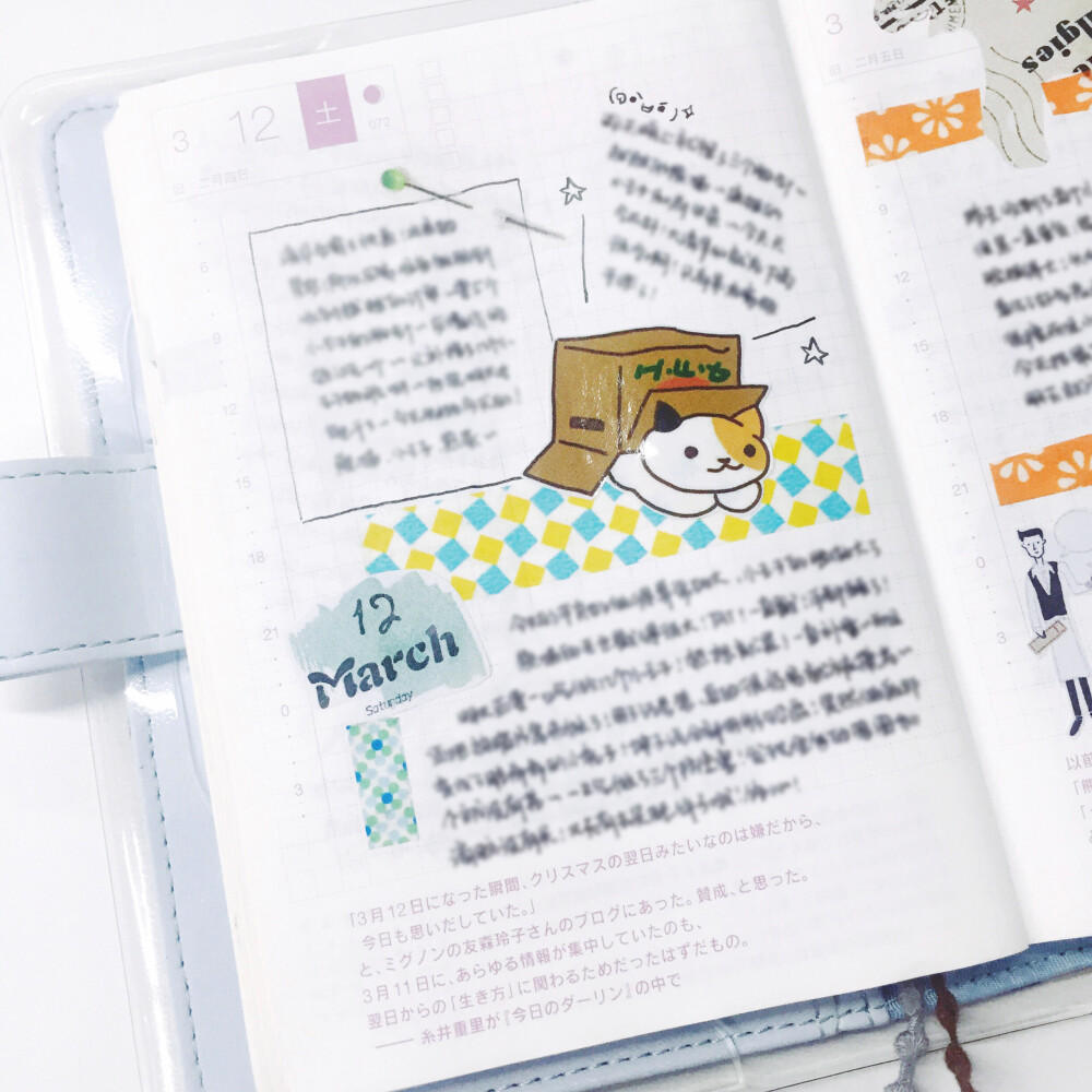 边看剧边补手账~~