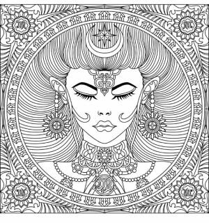 橡皮章素材  十二星座 处女座  秘密花园  图转  侵删