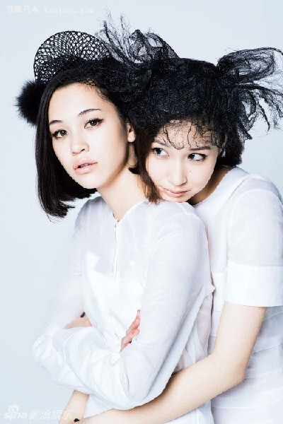 水原希子&水原佑果 白色