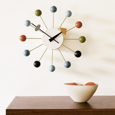 彩球挂钟/糖果挂钟/ nelson Ball clock/COOOL正版正品/橡树园