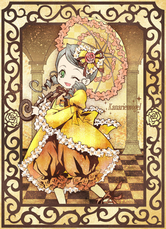 蔷薇少女薔薇少女ローゼンメイデン Rozen Maiden [薔薇少女系列的第二人偶 金糸雀]