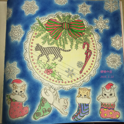 The Cats——圣诞猫，完成于2016.03.22