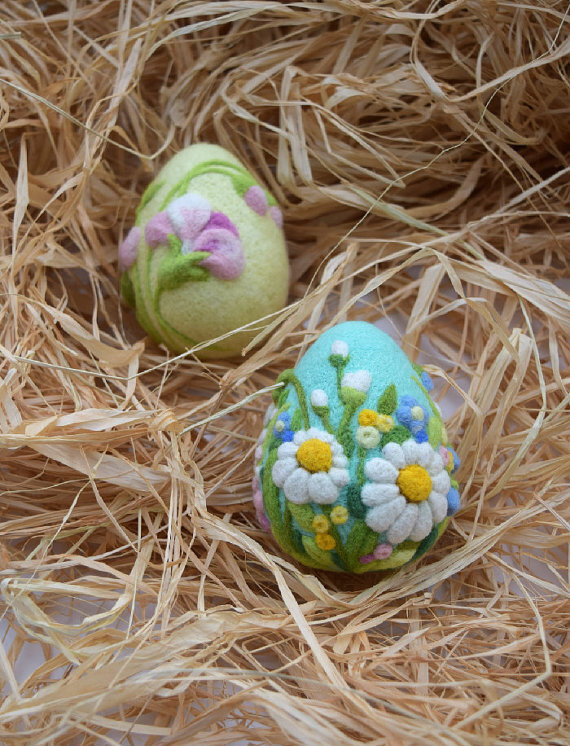 Easter Felted Eggs