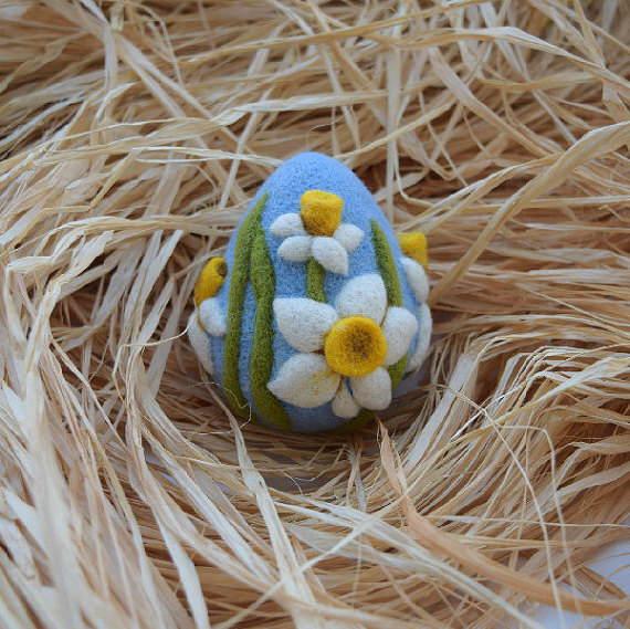 Easter Felted Eggs