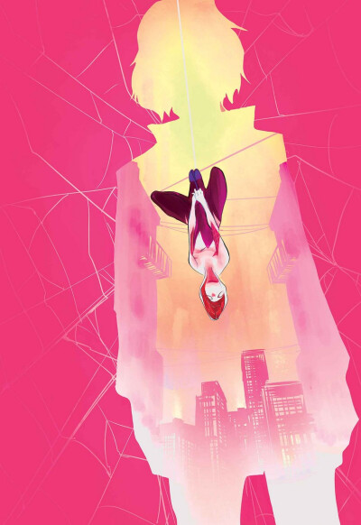 Spider-Gwen Annual #1 cover by Robbi Rodriguez