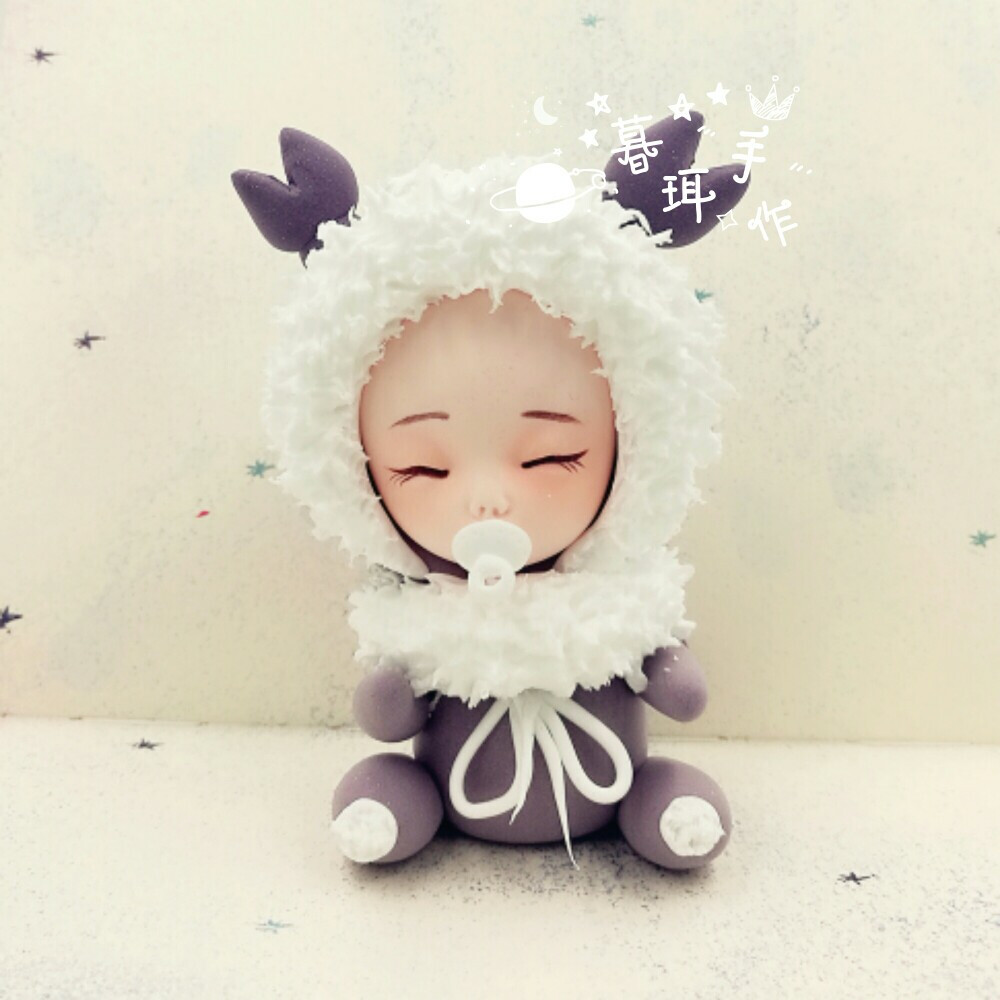 2016超轻粘土星座娃娃天蝎座73by暮珥