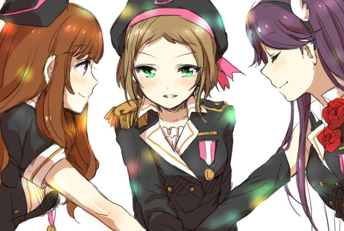 动漫二次元lovelive A Rise 优木杏树绮罗翼统堂英玲奈 堆糖 美图壁纸兴趣社区