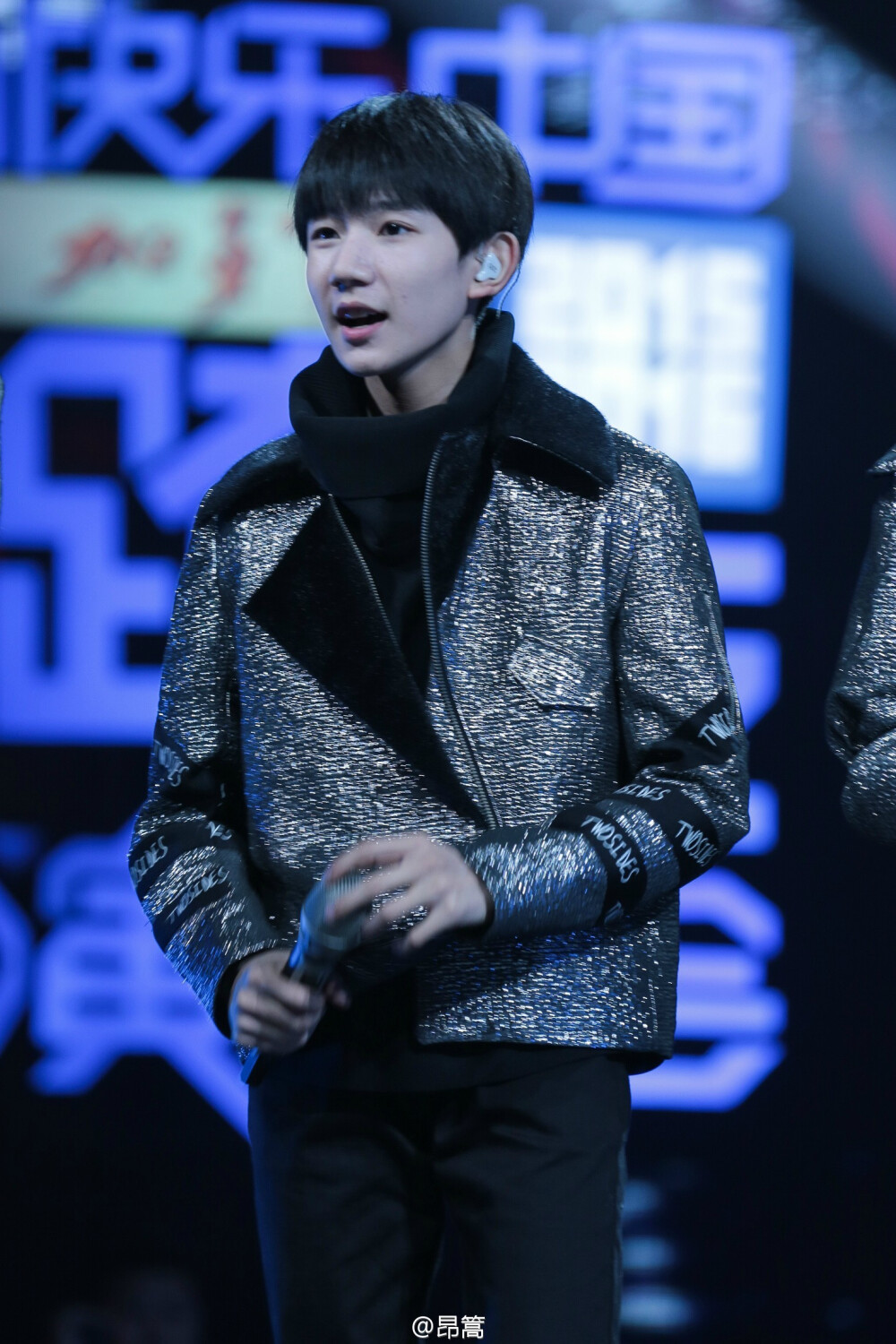 TFBOYS王源 151230 湖南跨年晚会彩排 cr：昂嵩