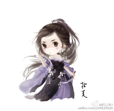 7期上课时画的Q版~好久没发商图了~充个数