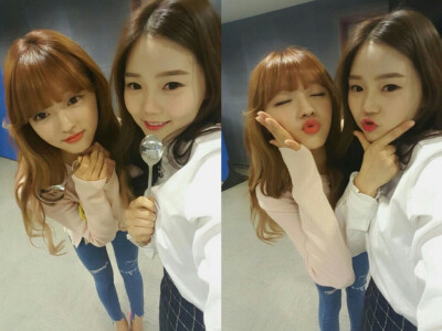 OH MY GIRL 오마이걸 我的女孩 유아 刘是我 Yoo A 최효정 崔孝定 Hyo Jung