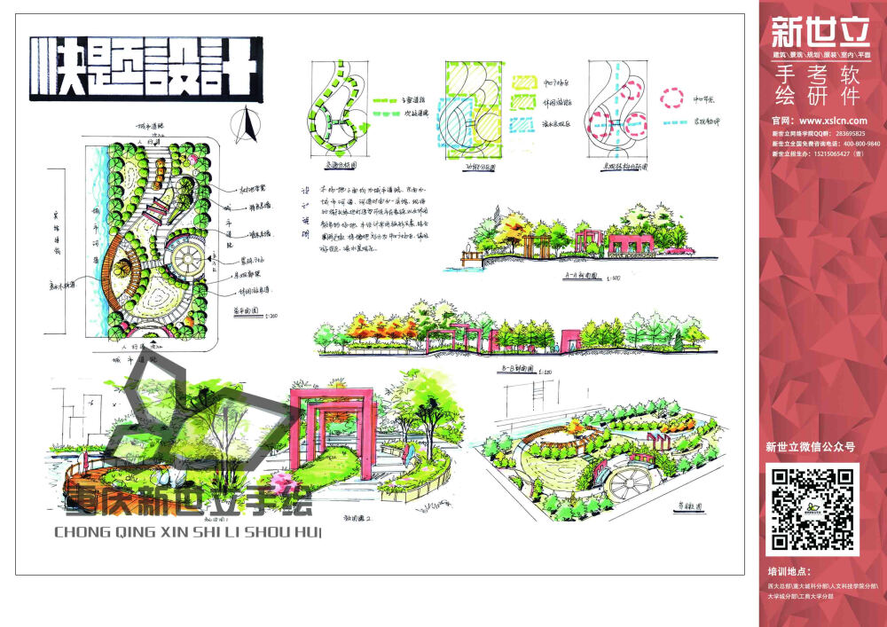 重庆新世立考研快题