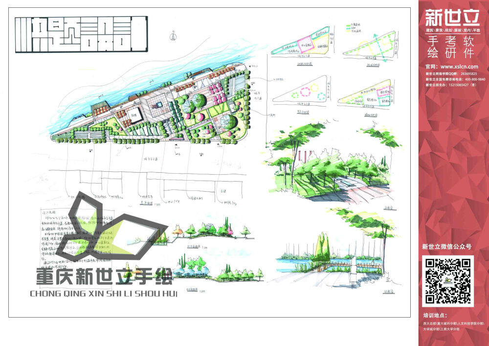 重庆新世立考研快题