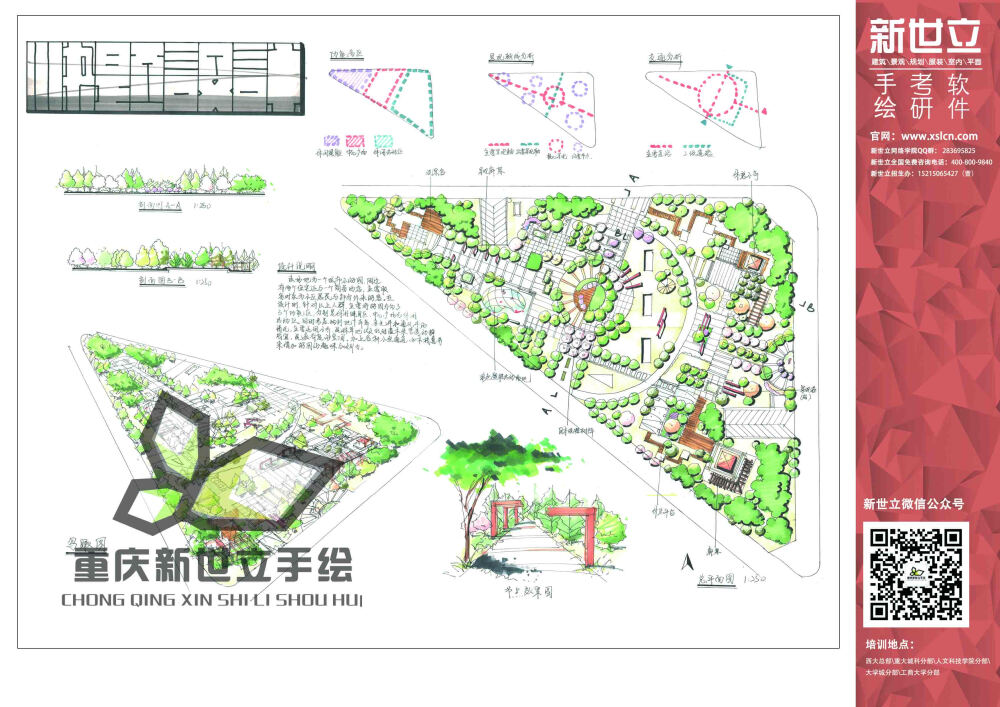 重庆新世立考研快题