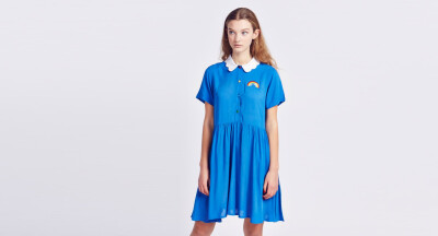 Lazy Oaf Cloud Collar Dress