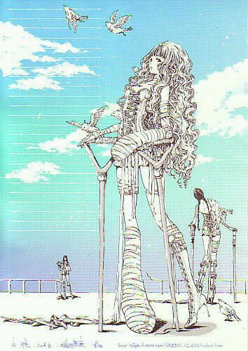 205.尚月地创意爆满，画面精细过人，画风以华丽繁复闻名的实力派同人大户。多为日本轻小说绘制插图，如青木祐子的作品。插画作品主要制作成信笺贩卖，被誉为“信笺贵族”。