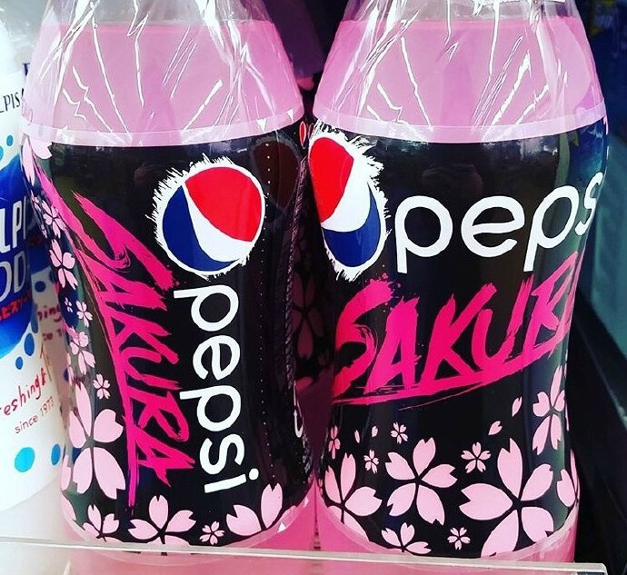 百事樱花味可乐 pepsi sakura