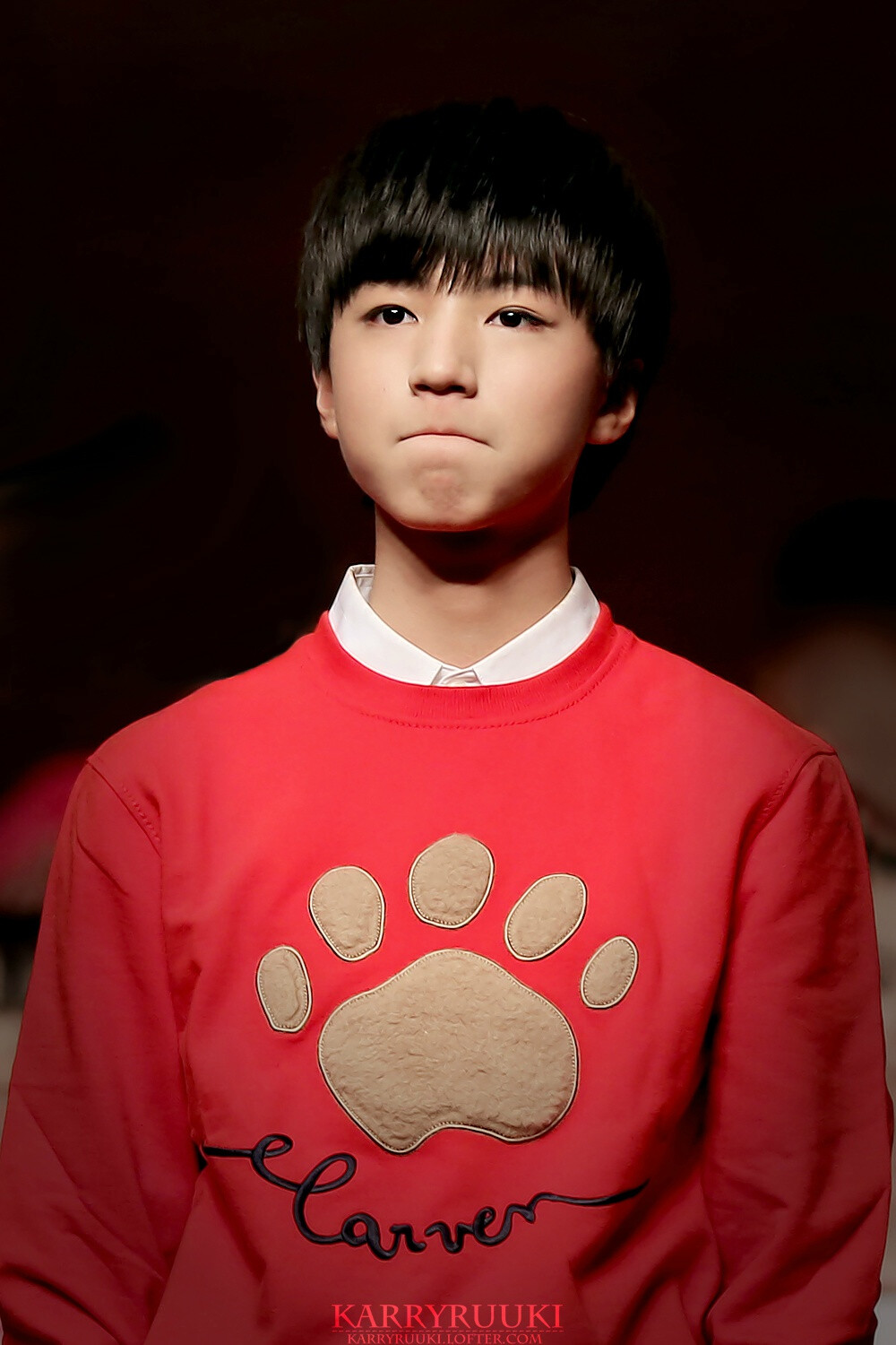 #王俊凯# #TFBOYS王俊凯# #TFBOYS#160103 八中音乐会cr：咕噜蘑菇汤