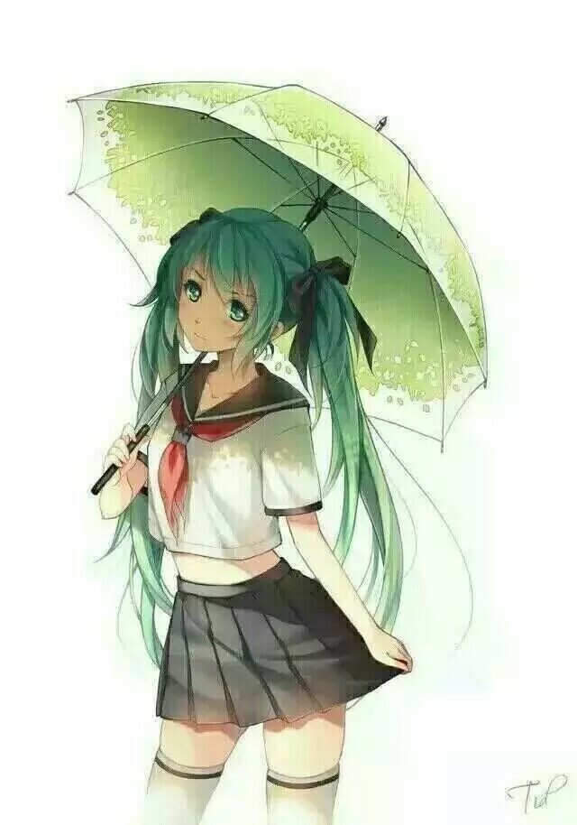 初音 水手服