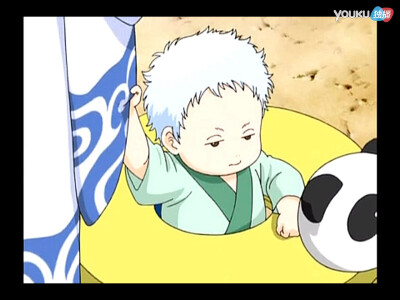 堪七郎宝宝～死鱼眼➕天然卷 像极银时的婴儿